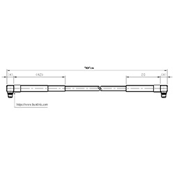 HS-MMCXM(RA) To MMCXM(RA) With K405 Cable XXcm (8G)